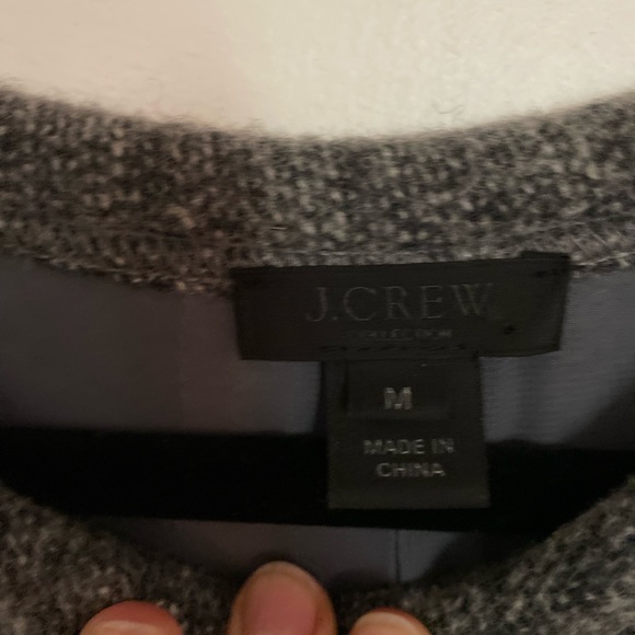 J. Crew Fringe Hem Sweater Dress - Picture 3 of 4